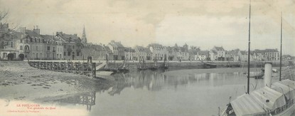 CPA PANORAMIQUE FRANCE 44 "Le Pouligen, vue générale du Quai"