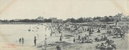 44 Loire Atlantique CPA PANORAMIQUE FRANCE 44 "Le Pouligen, la plage vue de la jetée"