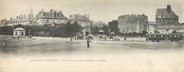 35 Ille Et Vilaine CPA PANORAMIQUE FRANCE 35 "Panorama de Saint Malo, la porte Saint Vincent et le château"