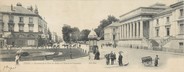 37 Indre Et Loire CPA PANORAMIQUE FRANCE 37 "Tours, panorama de la place du palais et l'avenue de Grammont"