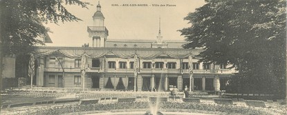 CPA PANORAMIQUE FRANCE 73 "Aix Les Bains, villa des Fleurs"