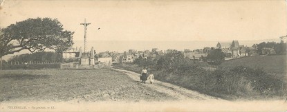 CPA PANORAMIQUE FRANCE 14 "Villerville, vue générale"