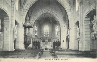 CPA FRANCE 47 "Tournon, intérieur de l'église"