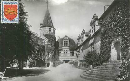 CPSM FRANCE 47 "Lauzun, château, cour d'honneur"