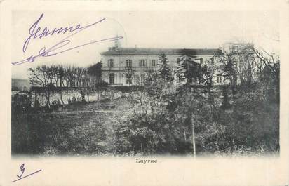 CPA FRANCE 47 "Layrac"