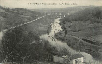 CPA FRANCE 47 "Lavardac et Vianne, la vallée de la Baïse"