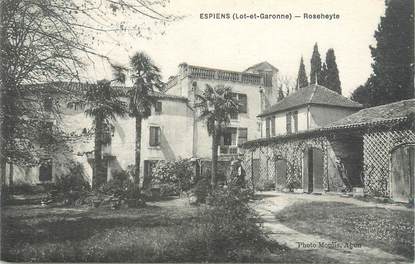 CPA FRANCE 47 "Espiens, Roseheyte"