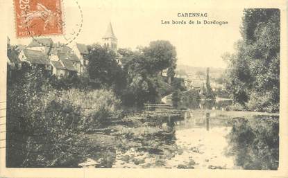 CPA FRANCE 47 "Carennac, les bords de la Dordogne"