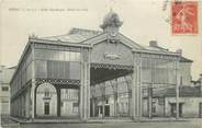 47 Lot Et Garonne CPA FRANCE 47 "Nérac, Halle métallique, hôtel de ville"