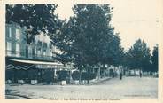 47 Lot Et Garonne CPA FRANCE 47 "Nérac, les allées d'Albret et le grand café Marcadieu"