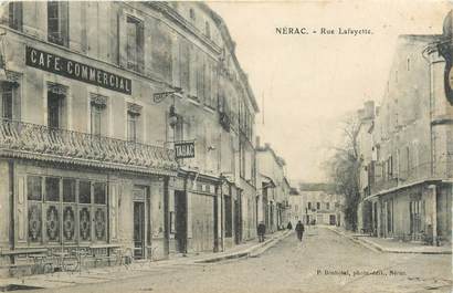CPA FRANCE 47 "Nérac, rue Lafayette"