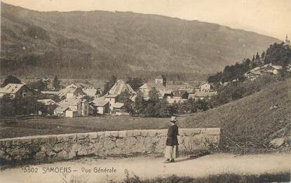 CPA FRANCE 74 "Samoëns, vue générale"