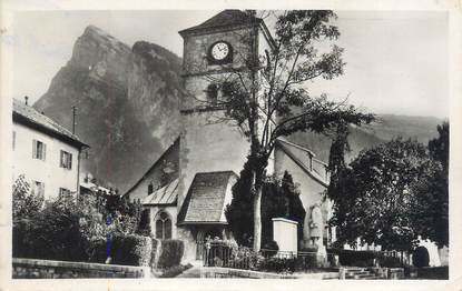 CPSM FRANCE 74 "Samoëns, l'église et le Criou "