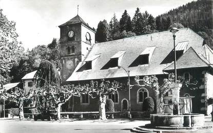 CPSM FRANCE 74 "Samoëns, l'église"