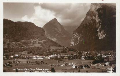 CPSM FRANCE 74 "Samoëns, vue générale "