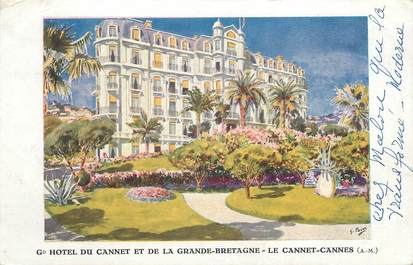 CPA FRANCE 06 "Le Cannet, Grand Hôtel du Cannet et de la Grande Bretagne"