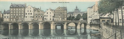 CPA FRANCE 77 "Meaux, pont du marché"