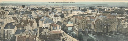 CPA FRANCE 77 "Meaux, vue prise de l'hôtel de ville"