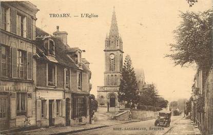 CPA FRANCE 14 "Troarn, l'Eglise"