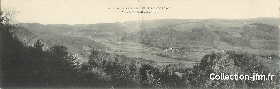 CPA PANORAMIQUE FRANCE 88 \