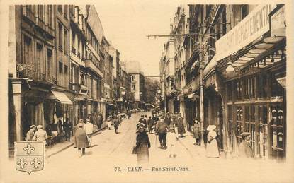 CPA FRANCE 14 "Caen, rue Saint Jean"