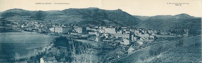 CPA PANORAMIQUE FRANCE 63 "Ardes sur Couze, vue panoramique"