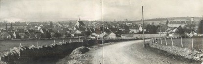 CPA PANORAMIQUE FRANCE 58 "Corbigny, vue générale"