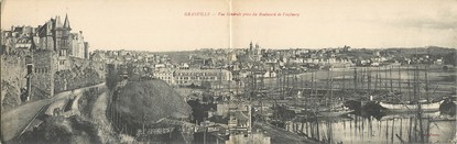 CPA PANORAMIQUE FRANCE 50 "Granville, vue générale"