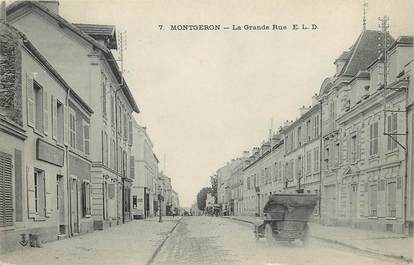 CPA FRANCE 91 "Montgeron, la grande rue"