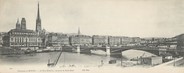 76 Seine Maritime CPA PANORAMIQUE FRANCE 76 "Rouen, le pont Boïeldieu"