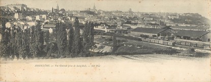 CPA PANORAMIQUE FRANCE 16 "Angoulême, vue générale prise de Saint Roch"