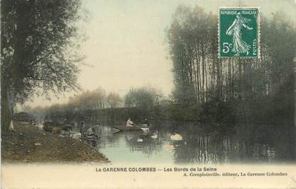 CPA FRANCE 92 "La Garenne Colombes, les bords de la Seine"