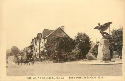 CPA FRANCE 92 "Saint Cloud Coteaux, rond point de la gare"