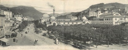 CPA PANORAMIQUE FRANCE 63 "La Bourboule, vue générale du Grand établissement"