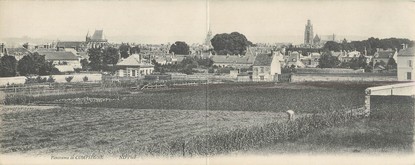 CPA PANORAMIQUE FRANCE 60 "Compiègne, panorama"