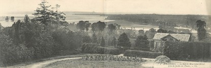 CPA PANORAMIQUE FRANCE 50 "Avranches, la baie du Mont Saint Michel"