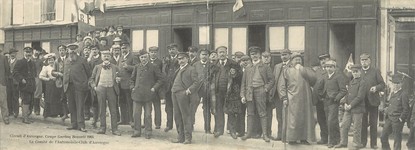 CPA PANORAMIQUE FRANCE 63 "Circuit d'Auvergne, coupe Gordon Bennett 1905"