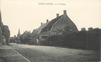 CPA FRANCE 59 "West Cappel, le village"