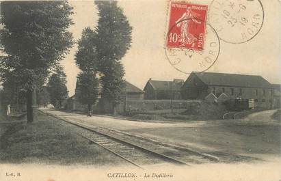 CPA FRANCE 59 "Catillon, la distillerie"