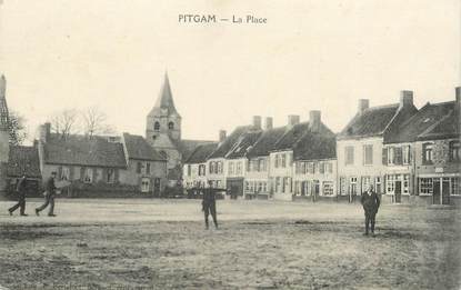 CPA FRANCE 59 "Pitgam, la place"