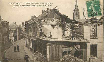 CPA FRANCE 59 "Le Cateau, carrefour de la Rue de France"