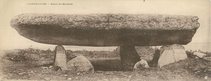 CPA PANORAMIQUE FRANCE 56 "Locmaraquier, dolmen des Marchands"