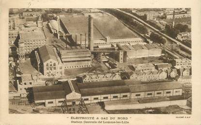 CPA FRANCE 59 "Lomme lez Lille, Usine électrique"