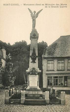 CPA FRANCE 59 "Mont Cassel, le monument aux morts"