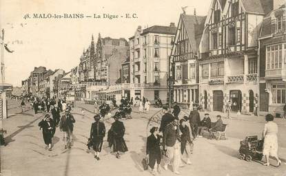 CPA FRANCE 59 "Malo les Bains"