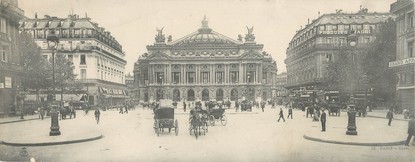 CPA PANORAMIQUE FRANCE 75002 "Paris, Opéra"