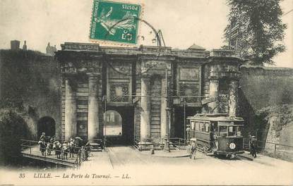 CPA FRANCE 59 "Lille, la Porte de Tournai"