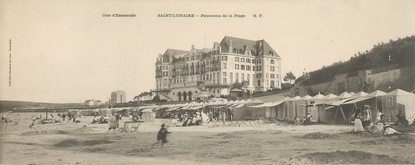 CPA PANORAMIQUE FRANCE 35 "Saint Lunaire, panorama de la plage "
