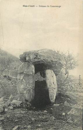 CPA FRANCE 09 "Mas d'Azil, dolmen de Commenge"