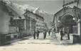 CPA FRANCE 74 "Chamonix, rue nationale et le Mont Blanc"